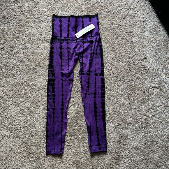 Yelete Tie-Dye Drip Seamless High Rise Waist Leggings NWT Size Small - Picture 3 of 9